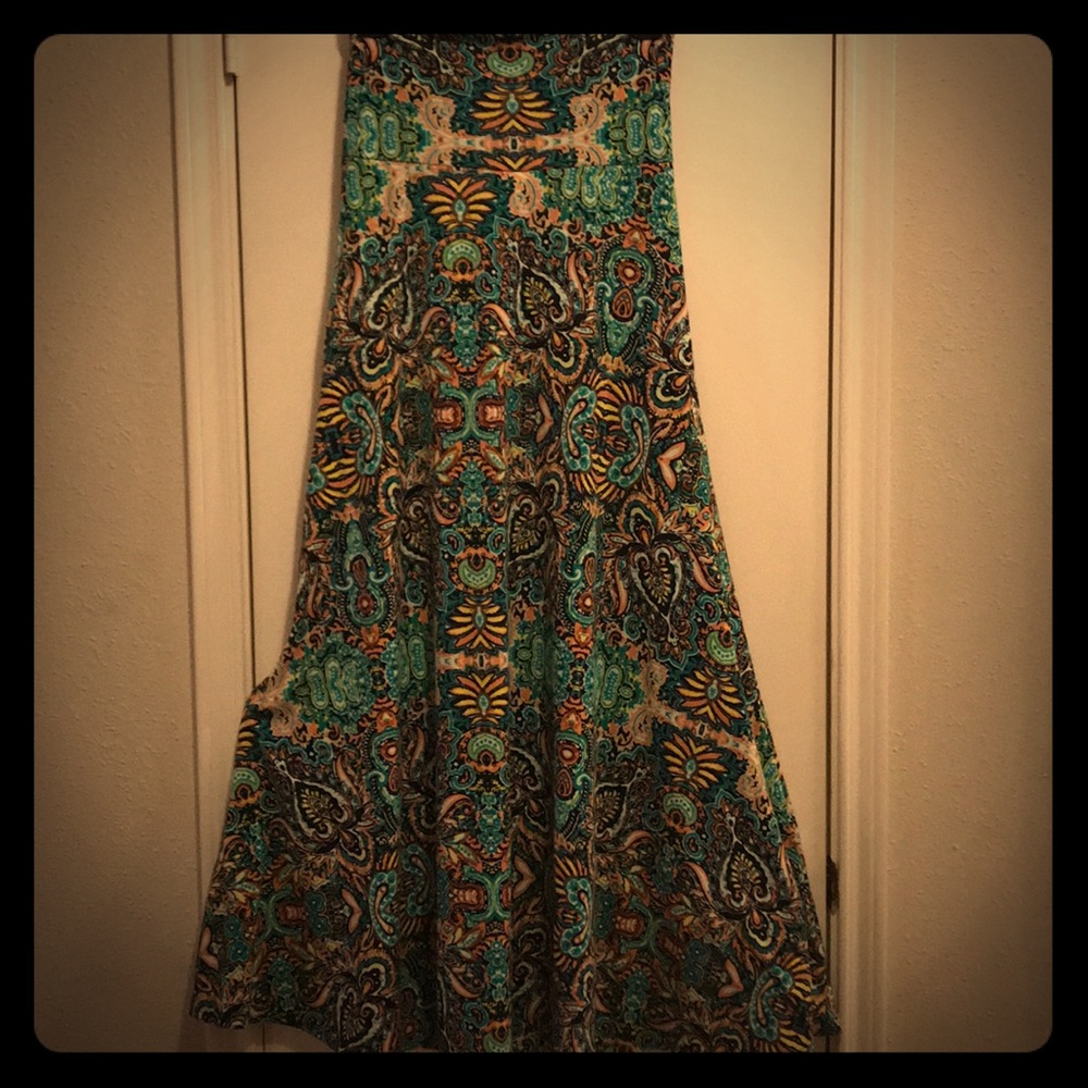 LulaRoe Maxi skirt.